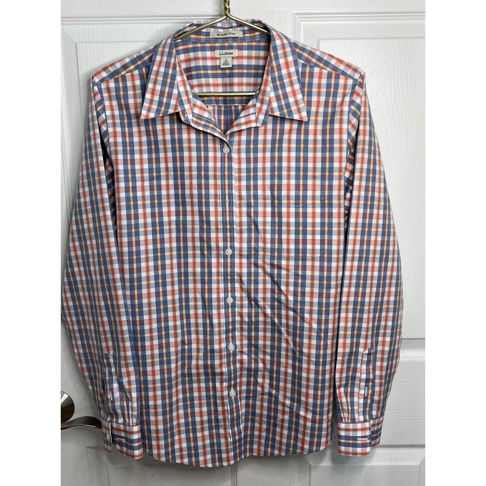 Mens LL Bean Button Down Shirt